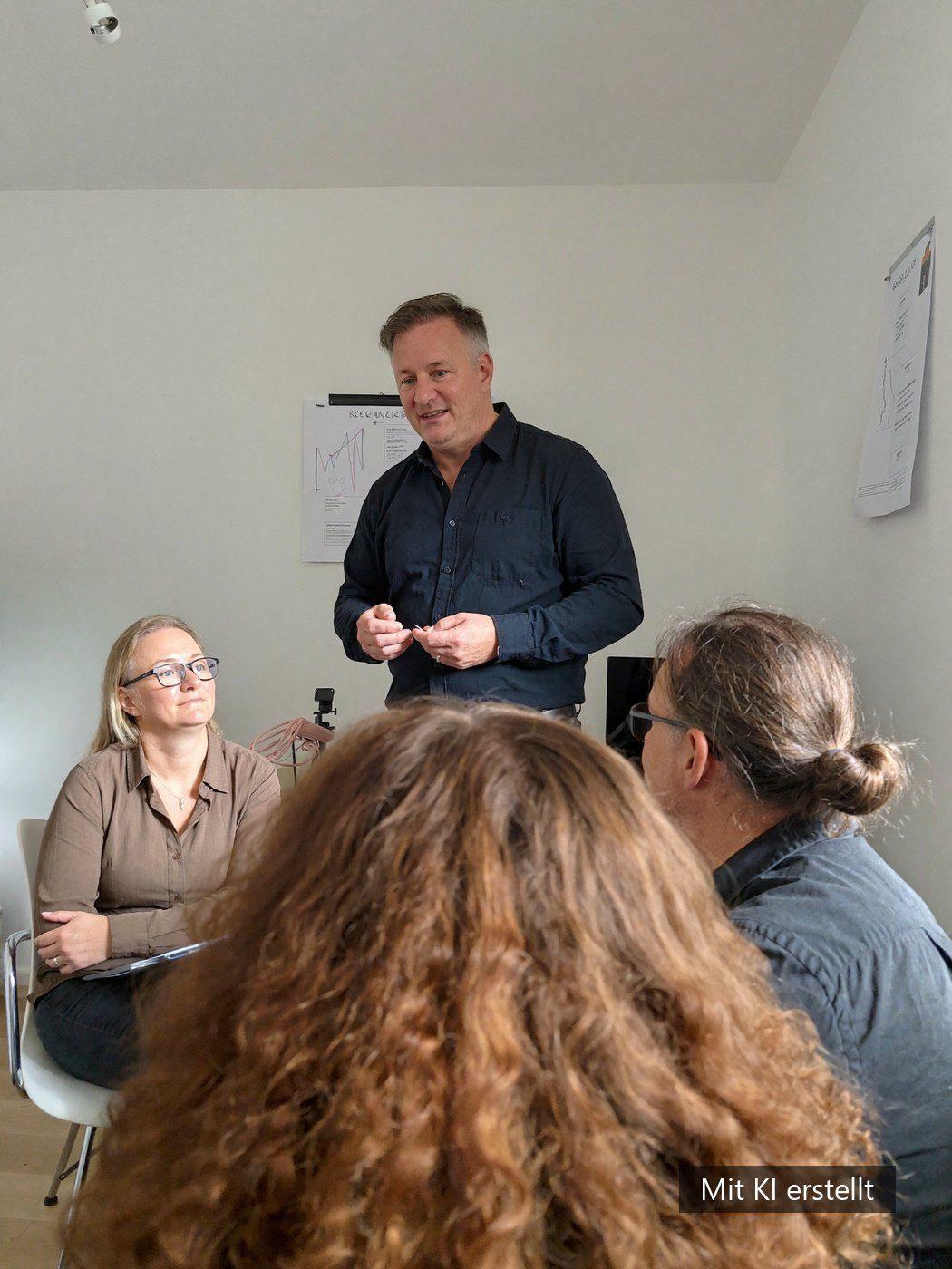 KI-Schulung für Mitarbeiter in einem Bremer Betrieb
